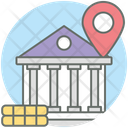 Bank Location Bank Address Financial Institution Icon