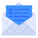 Bank Mail Financial Paper Financial Mail Icon