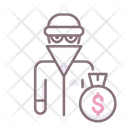 Bank Robbery Robbery Bank Theift Icon