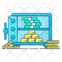 Bank Safe Bank Locker Safe Box Icon