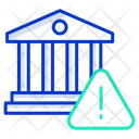 Bank Warning Icon