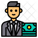 Banker Avatar Occupation Icon