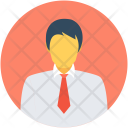 Banker Accountant Manager Icon