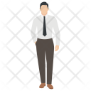 Banker Professional Character Icon