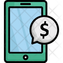 Banking Sms Chat Bubble Check Balance Icon