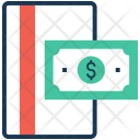 Banknote Diary Banking Icon
