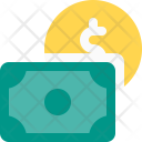 Banknote Dollar Coin Icon