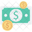 Banknote Cash Coins Icon