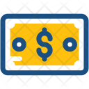 Currency Dollar Paper Icon