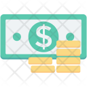 Banknote Coins Currency Icon