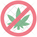 Banned Marijuana Icon