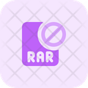 Banned Rar File Icon
