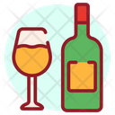 Brandy Alcohol Wine Bottle Icon