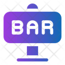 Bar Board Bar Signage Icon