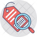 Barcode Scan Magnifying Icon