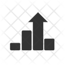 Bar Graph Business Growth Chart Icon