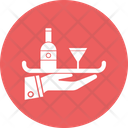 Bar Service Bar Wine Waiter Icon