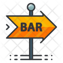 Bar Sign Gambling Icon