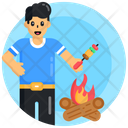 Barbecue Cooking Meal Foodie Icon