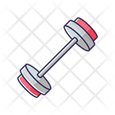 Barbell Bodybuilding Exercise Icon