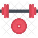 Barbell Weight Gym Icon