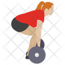 Barbells Exercise Physical Exercise Workout Icon