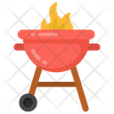 Bbq Grill Barbeque Grill Outdoor Cooking Icon