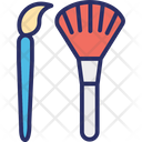 Barber Brush Icon