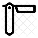 Barber Razor Blade Tool Icon