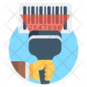 Barcode Scanner Barcode Scanning Barcode Monitoring Icon