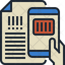 Barcode Scan Mobile Icon
