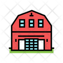 Barndominium House Color Icon