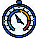 Barometer Gauge Speedometer Icon