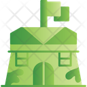 Barracks Military Camp Icon