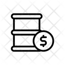 Barrel Money Icon