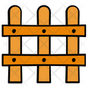 Barricade Fence Wooden Fence Icon