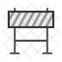 Barricade Barrier Work Icon