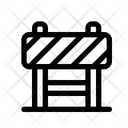 Barricade Barrier Obstacle Icon