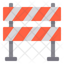 Rarrier Construction Barrier Block Icon