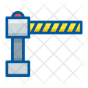 Barrier Gate Security Icon