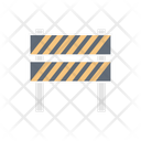 Block Stop Barrier Icon