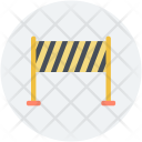 Barrier Boundary Construction Icon