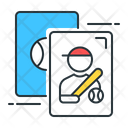 Baseball Cards Collector  Icon