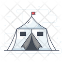 Basecamp Army Camp Military Camp Icon
