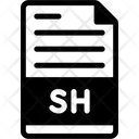 Bash Shell Script Icon - Download in Glyph Style