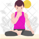Basic Breathing Pranayama Breathing Excercise Breathing Icon