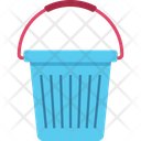 Basket Cleaning Dusting Icon