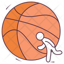 Basketball Sports Equipment Ball Icon