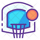 Basketball Hoop Dunk Icon