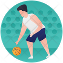 Netball Basketball Ball Game Icon